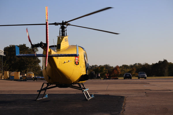 Ultralight helicopter for aerial photography