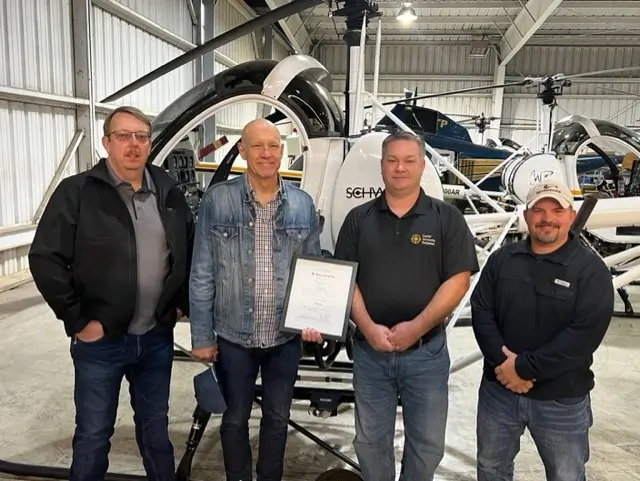 Schweizer Earns FAA Part 145 Repair Station Certificate