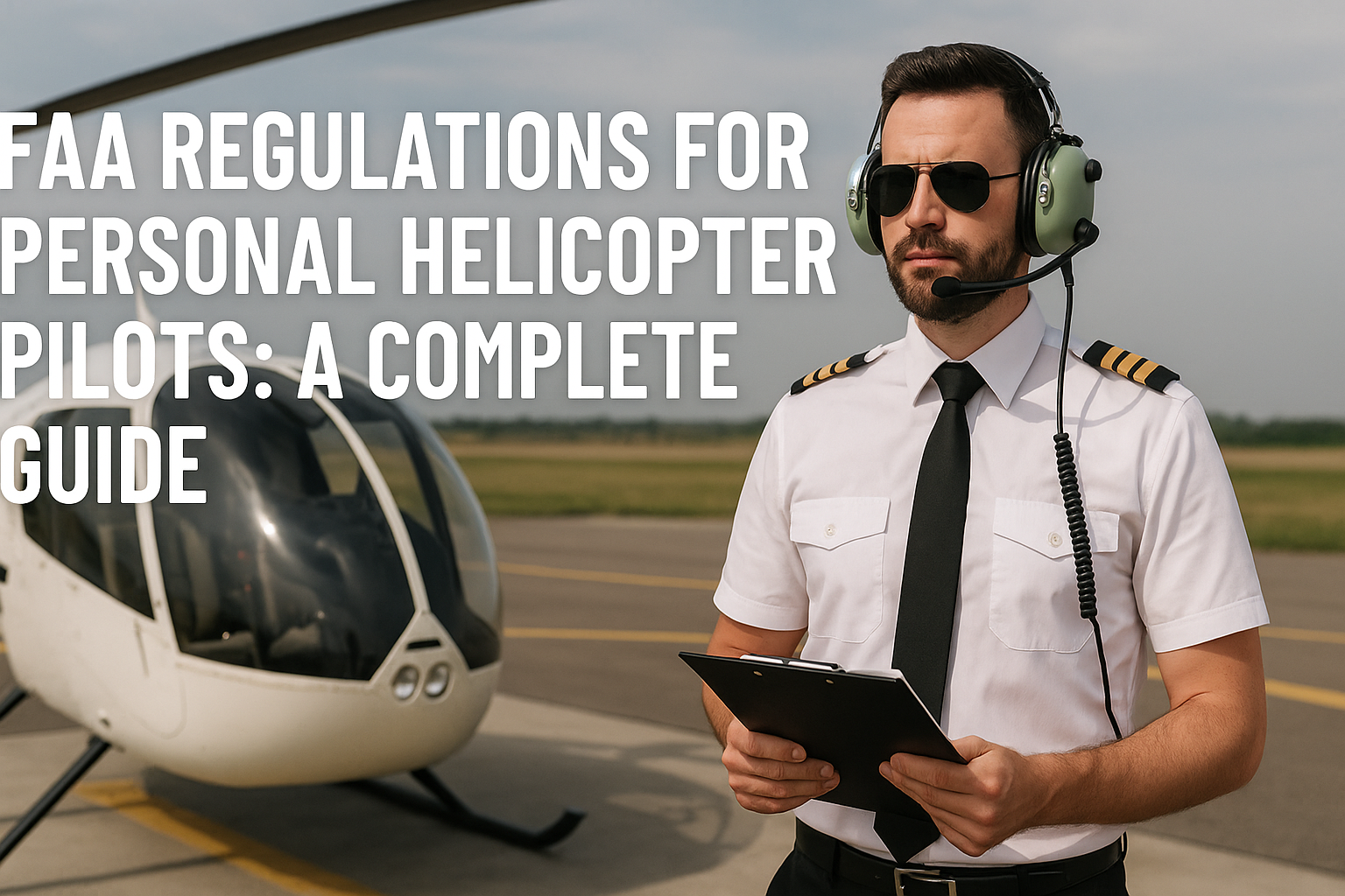 FAA Regulations for Personal Helicopter Pilots